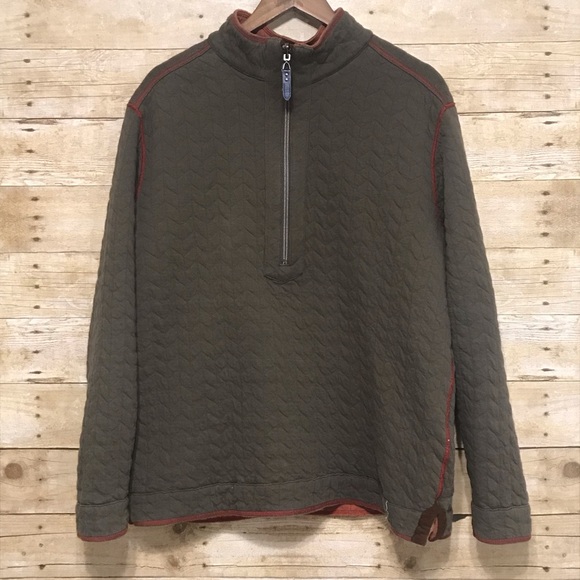 Tommy Bahama Pullover Reversible Sweatshirt Large - Picture 2 of 8